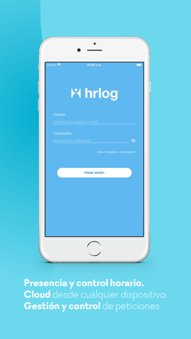 HRLOG | Empleado Screenshot