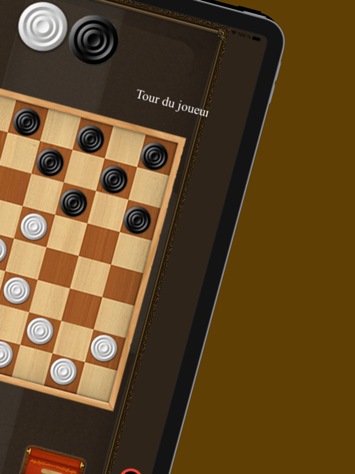 Checker game  checkers deluxe