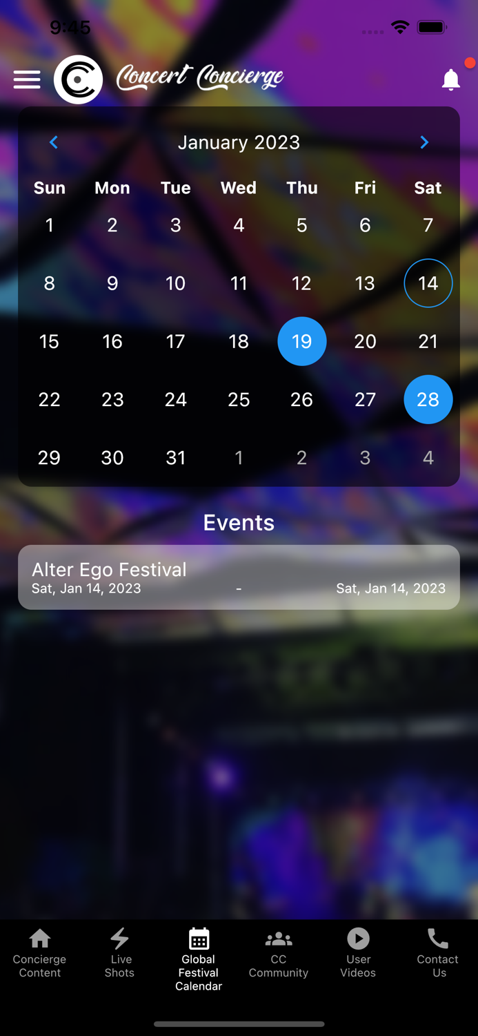Concert Concierge