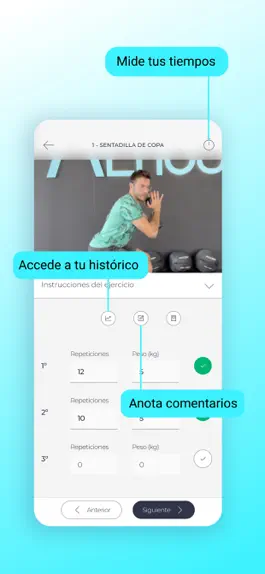 Game screenshot Entrenamientos ALTIUS apk