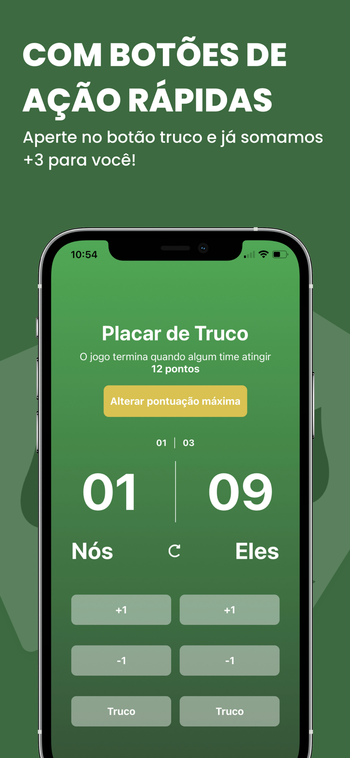 Placar de Truco Brasil screenshot 2