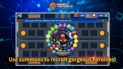 Mining Heroes: Puzzle RPG Screenshot
