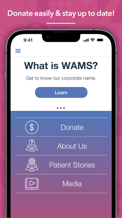 Friends of WAMS Screenshot