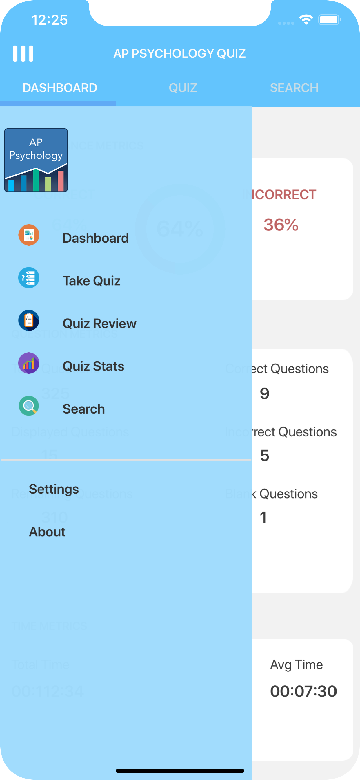 AP Psychology Quizzes