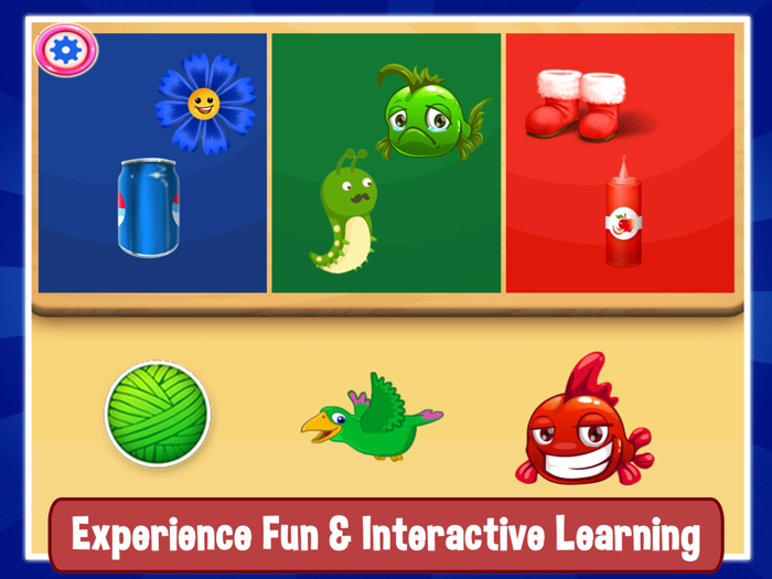 Shapes and Colors Sorting Games