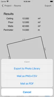 room measurement iphone screenshot 4