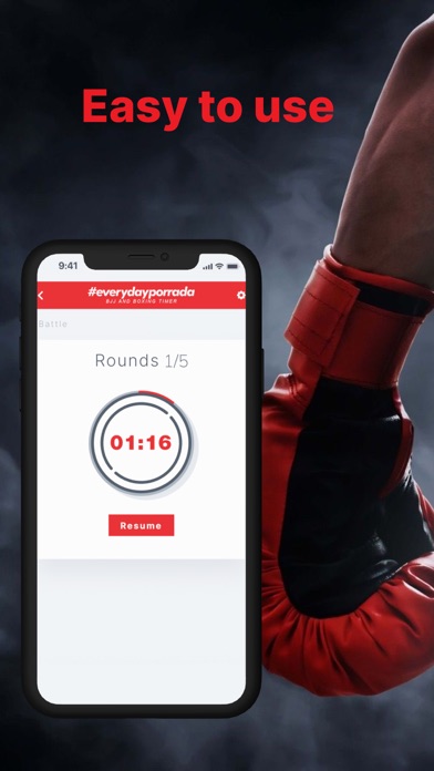 Boxing and bjj timer Screenshot