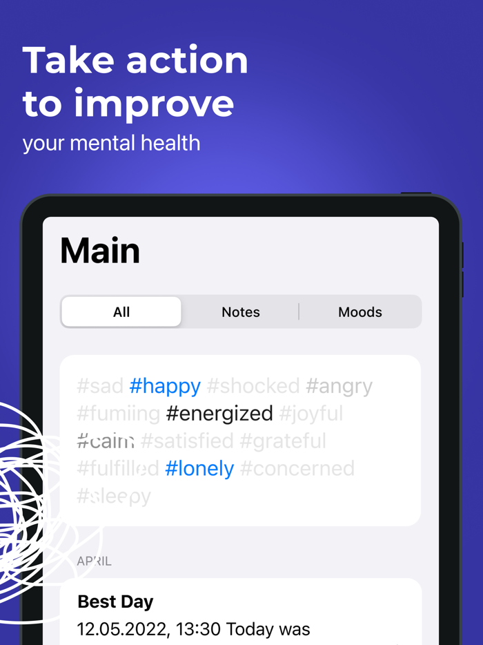 Self Harm Tracker Mental Calm