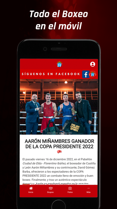 Fed. Boxeo Castilla y León Screenshot