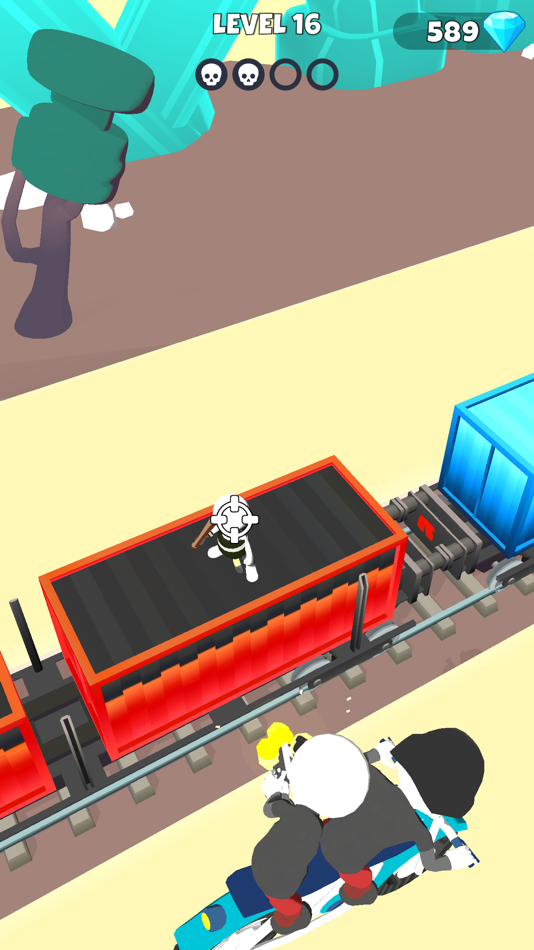 #1. Train Chase 3D (iOS) 由: omer cetin