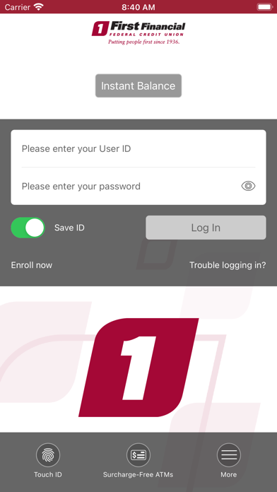 First Financial FCU Screenshot