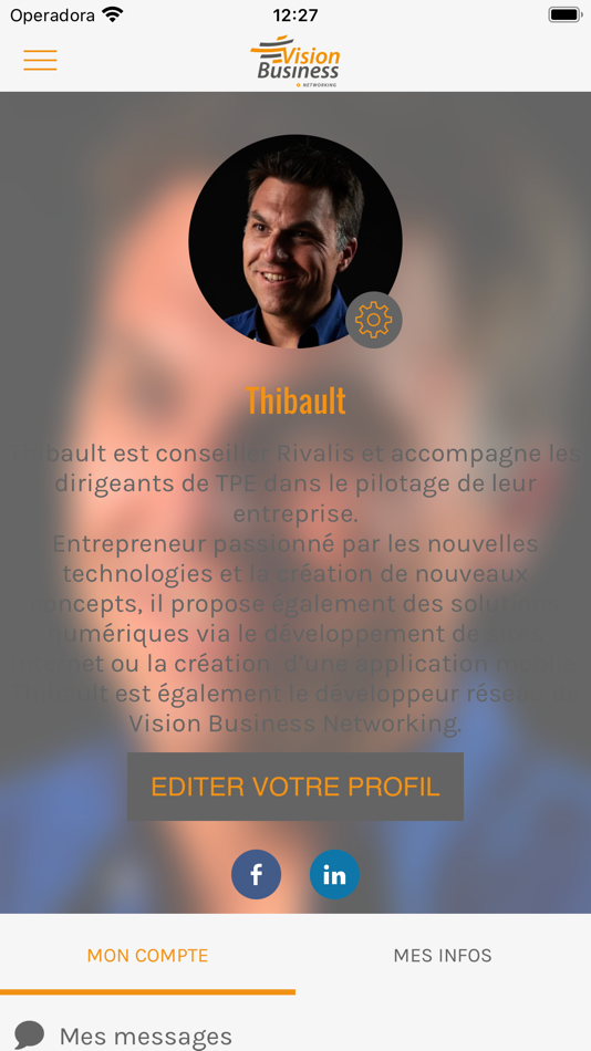 #2. Vision Business Networking (iOS) 由: Catherine GALDO
