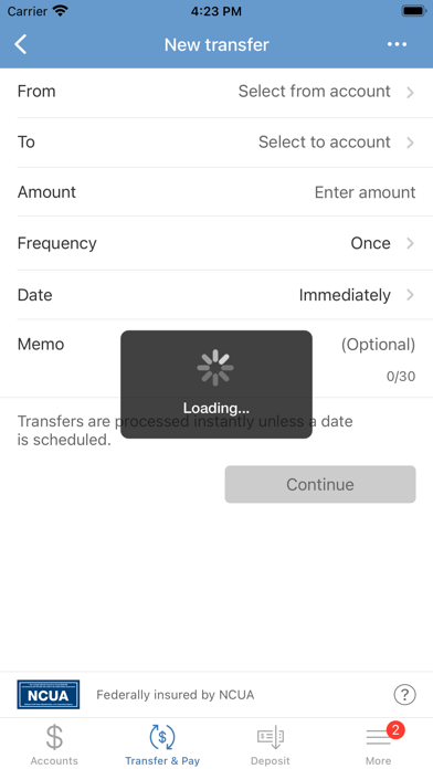 First Choice Financial FCU Screenshot
