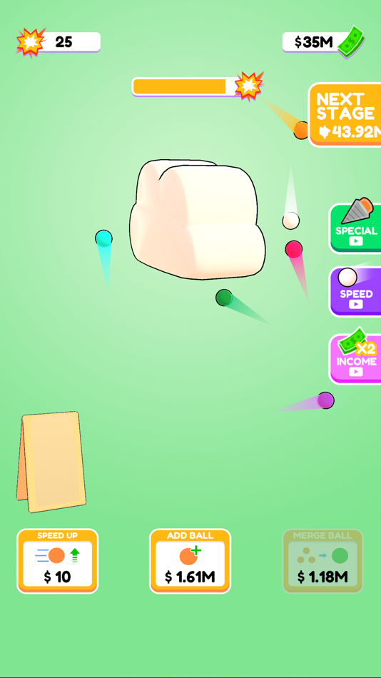 #5. Blow Up 3d - clicker game (iOS) Podle: MondayOFF