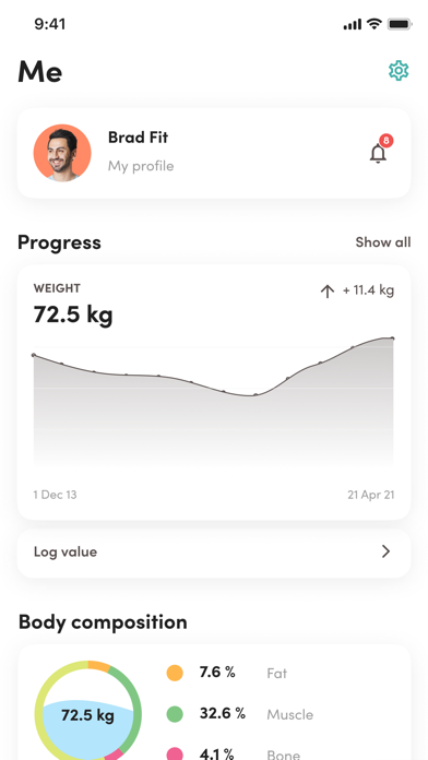 Motivated Coaching Screenshot