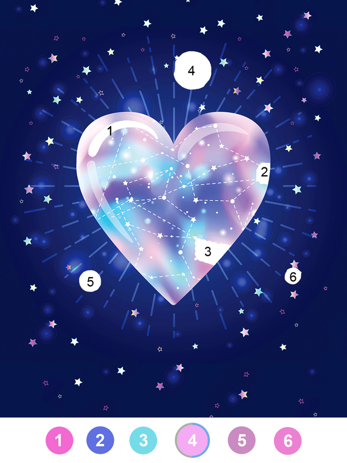 Fancy Color - Paint by Number