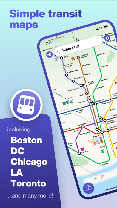 Mapway: City Journey Planner Screenshot