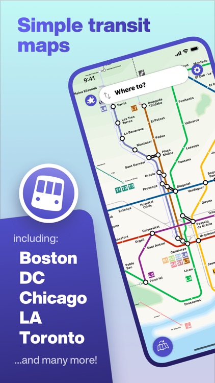 Mapway: Maps & Transit Planner