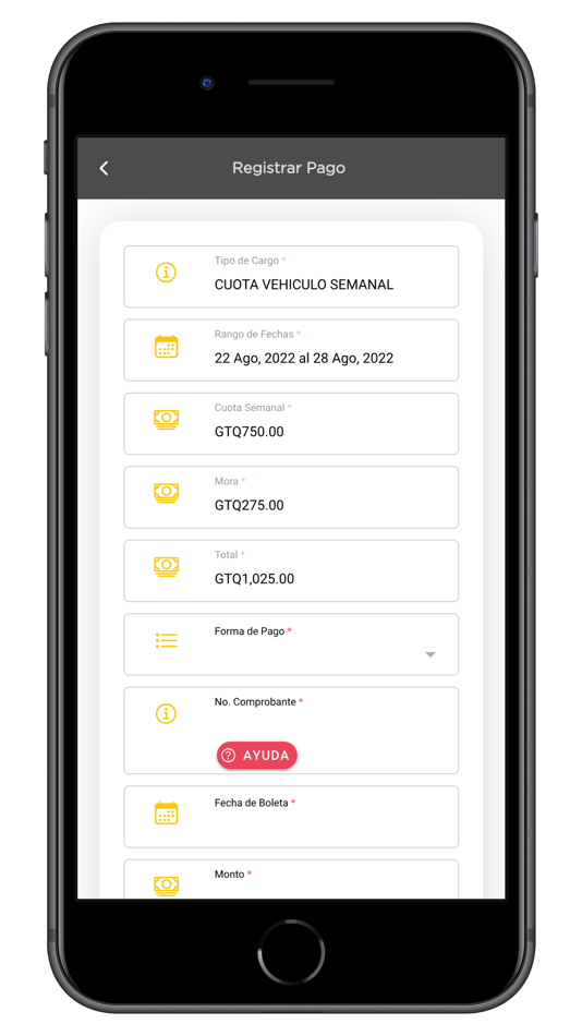 #5. AV Cliente (iOS) 由: Manuel Jose Guillen Alvarado