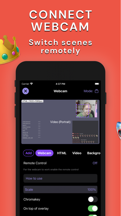 StreamChamp: Streaming App Screenshot