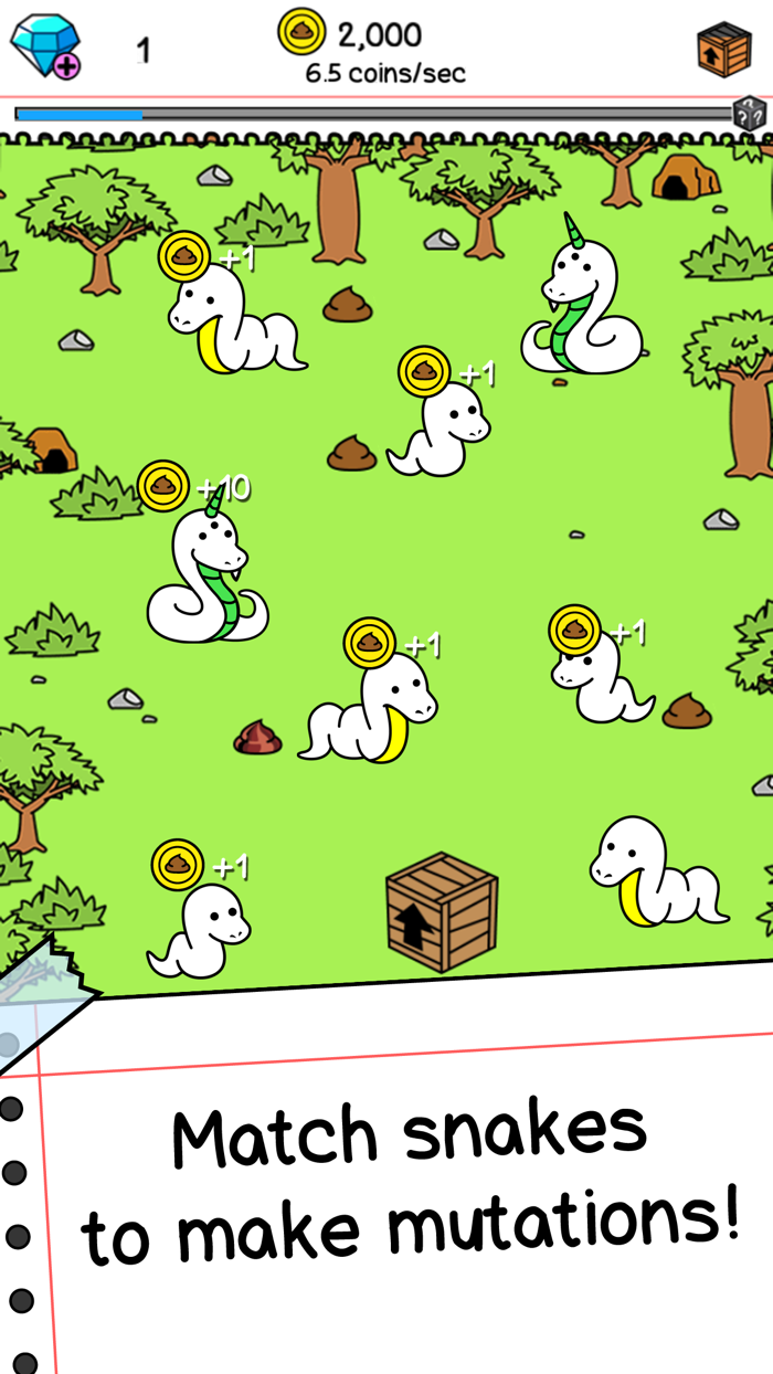 Snake Evolution Idle Merge IO