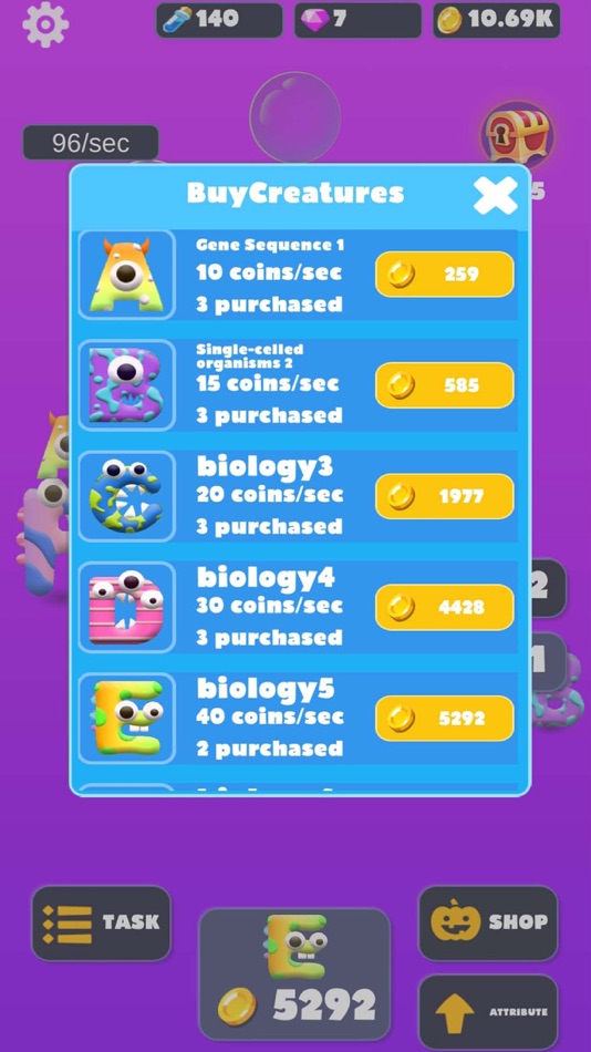 #3. Merge Alphabet Evolution (iOS) 由: 筱娴 傅