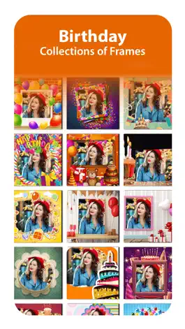 Game screenshot Birthday Cake Photo Frames hack