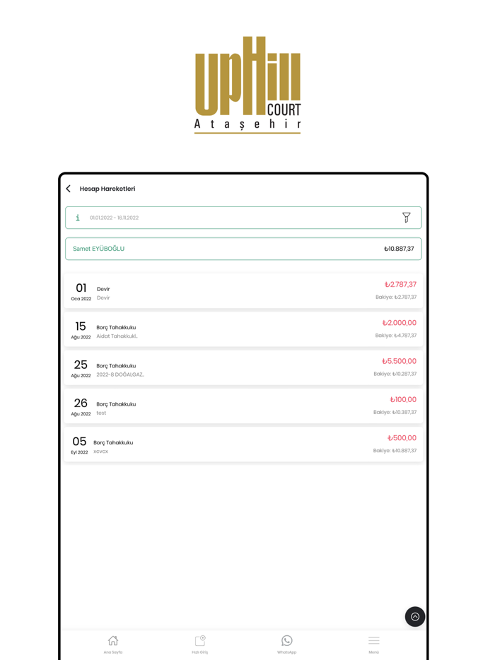 Uphill Court Ataşehir A Ada