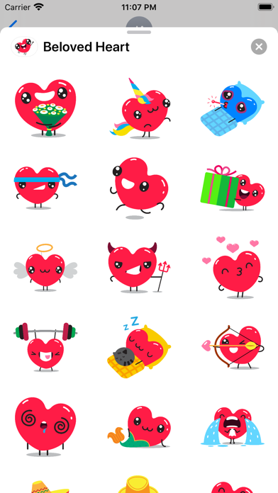 Screenshot #3 pour Beloved Heart - I love you!