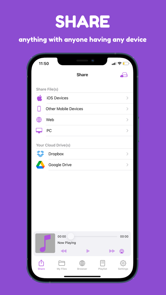 #1. File Organizer - OneTap Share (iOS) Podle: Mojata Inc.