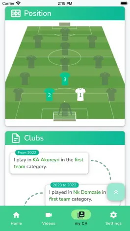 Game screenshot My Goal Football Jobs & CV mod apk