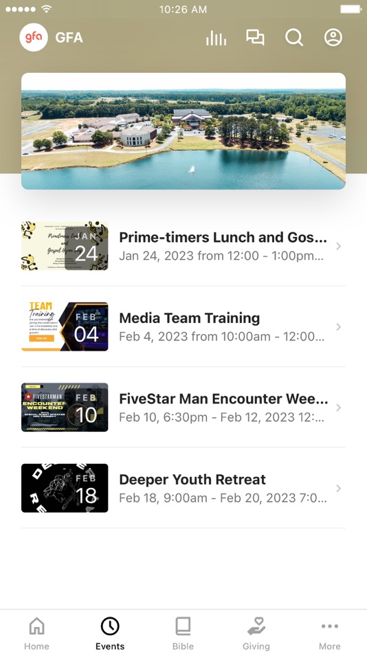 #2. Griffin First (iOS) Podle: FIRST ASSEMBLY OF GOD OF GRIFFIN, GA., INC.