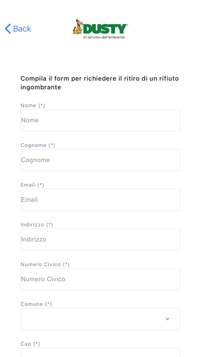 Dusty Servizi per il cittadino Screenshot
