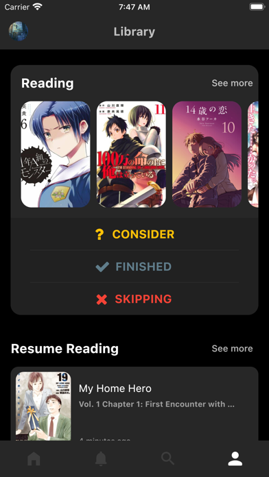 COMET — Manga, Webtoon, Manhua Screenshot