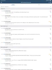 sap business one service ipad capturas de pantalla 1