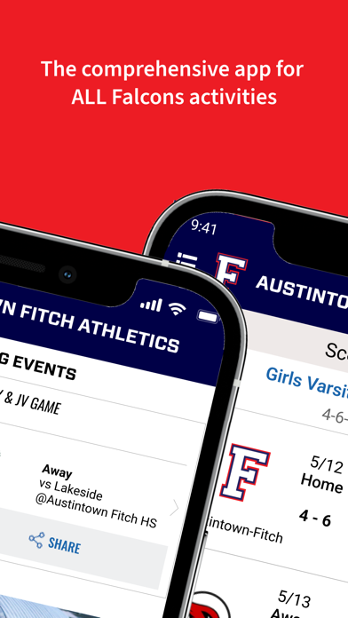 Austintown Fitch Athletics Screenshot