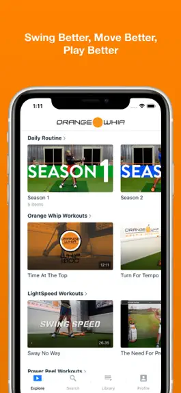 Game screenshot Orange Whip Golf & Fitness apk