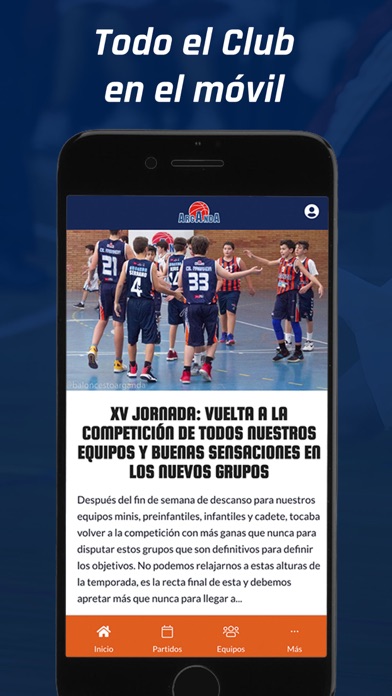 Screenshot #1 pour Baloncesto Arganda