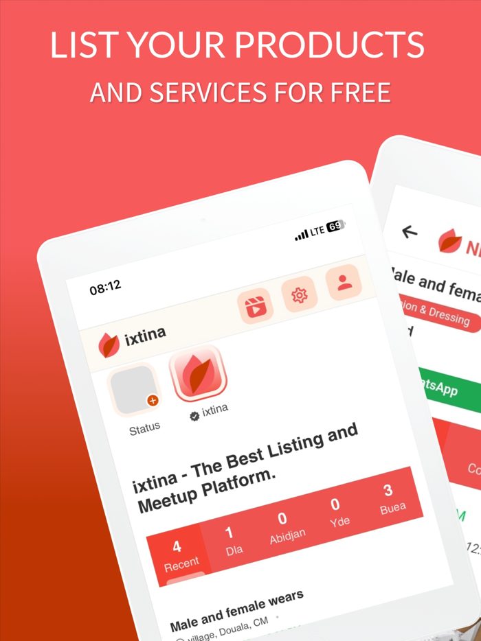 ixtina Buy, Sell  Connect.