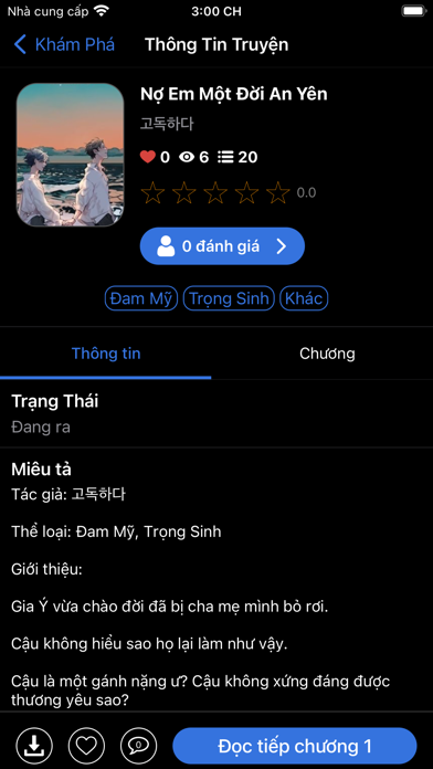 Screenshot #2 pour Đọc Truyện Offline - Ngôn Tình