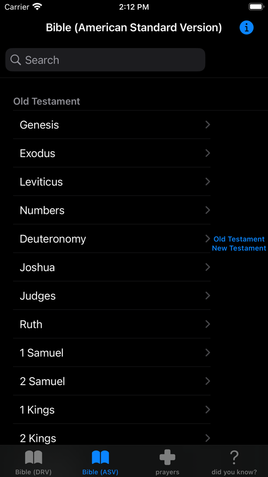 #5. Holy Bible (DRV & ASV) (iOS) 由: Sigma Sky, LLC