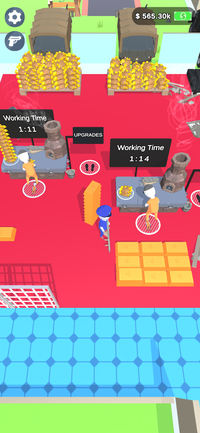 Make a prison  Action Game