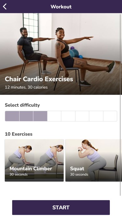 Chair Exercises - Sit & Be Fitのおすすめ画像4