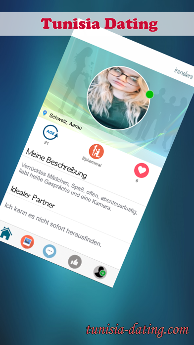 Tunisia Dating - Chat Screenshot