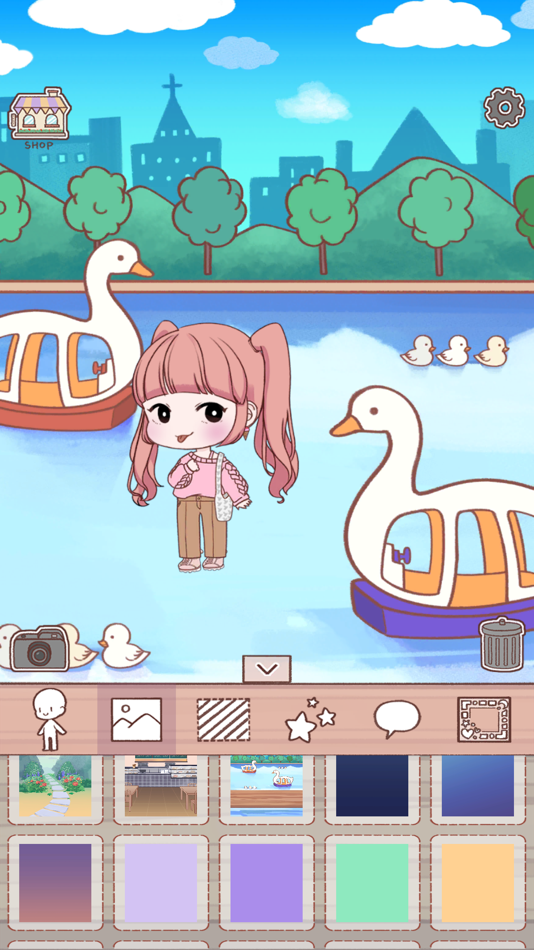 #5. Lucky Doll : My Own Characters (iOS) Podle: Zzoo
