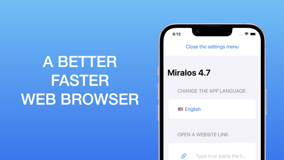 Miralos: Very Fast Web Browser - 4.8 - (macOS)