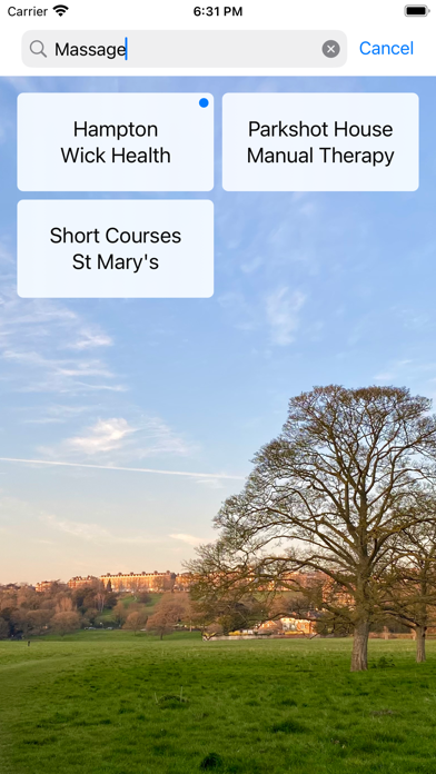 Richmond Card Screenshot