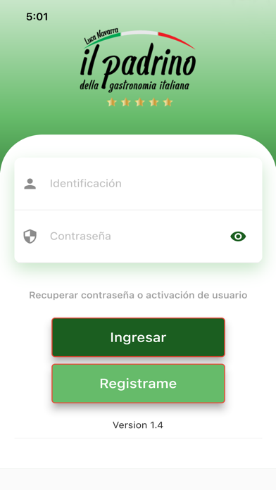 Membresías il Padrino Screenshot