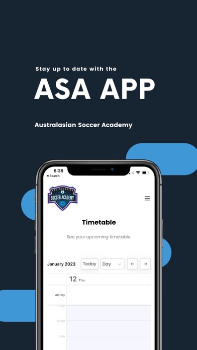 Australasian Soccer Academy Screenshot