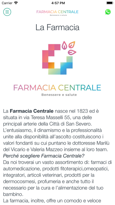 Farmacia Centrale San Severo Screenshot